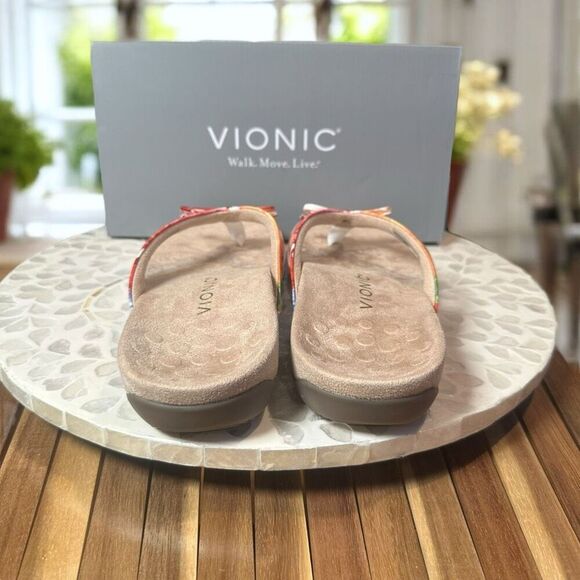 Vionic Cassie Orthotic Slip-On Sandals Arch Support Flip Flop Comfort Women’s 9 - Picture 9 of 13